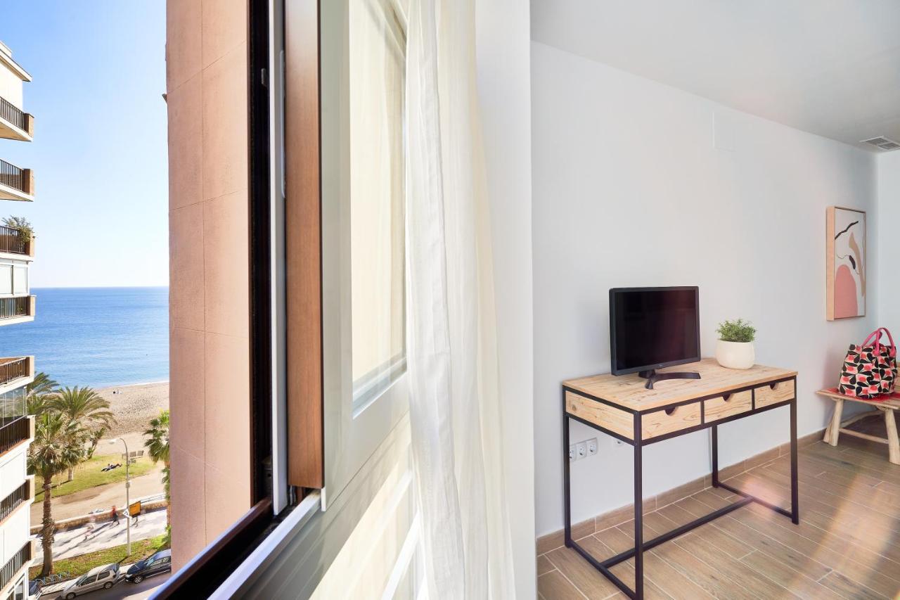 Apartamento En Primera Linea De Playa En La Malagueta Málaga Buitenkant foto