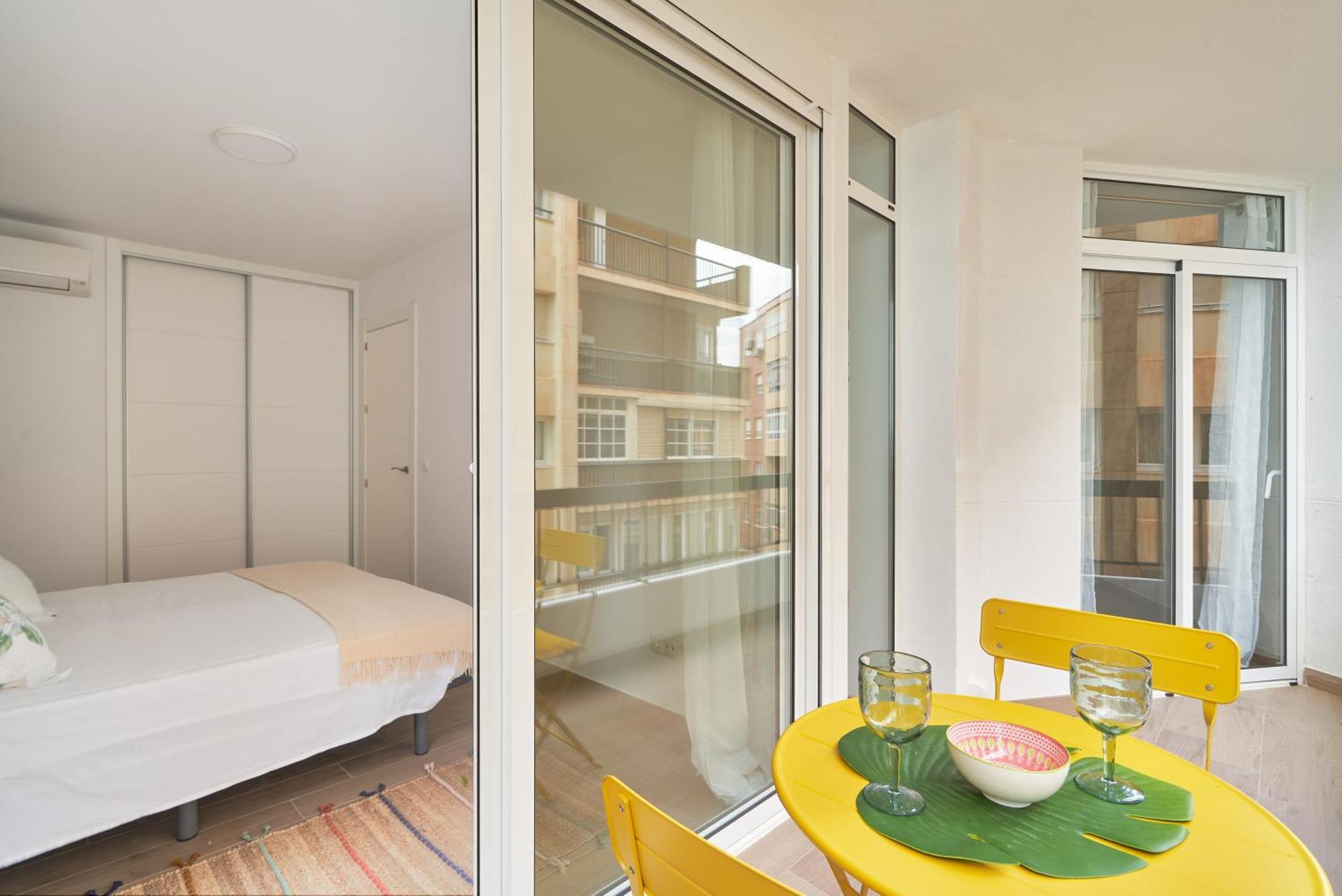 Apartamento En Primera Linea De Playa En La Malagueta Málaga Buitenkant foto